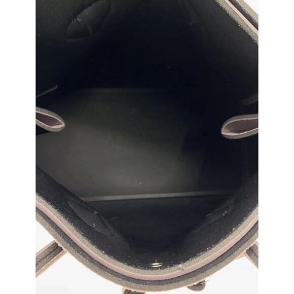 VGUC Save My Bag - Made in Italy - Miss World - Black Neoprene Satchel Handbag. - Picture 4 of 9